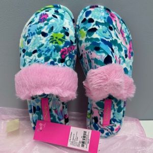 Lilly Pulitzer slippers 5-6, NWT